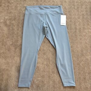 Lululemon Wunder Train High Rise Tight Legging Women's 18 Gray 28" Length NWT